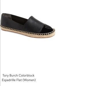 Black Tory Burch Espadrilles
